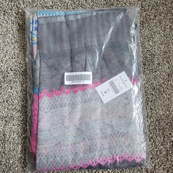 Colorful Patterned Scarf - Picture 2 of 2